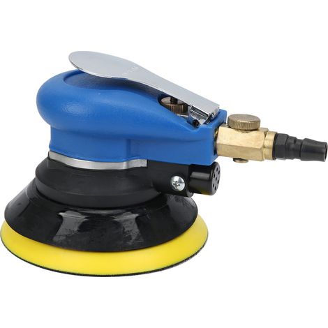 Ponceuse pneumatique 125 mm avec plateau de ponçage, polisseuse à air comprimé ergonomique universelle (1/5)