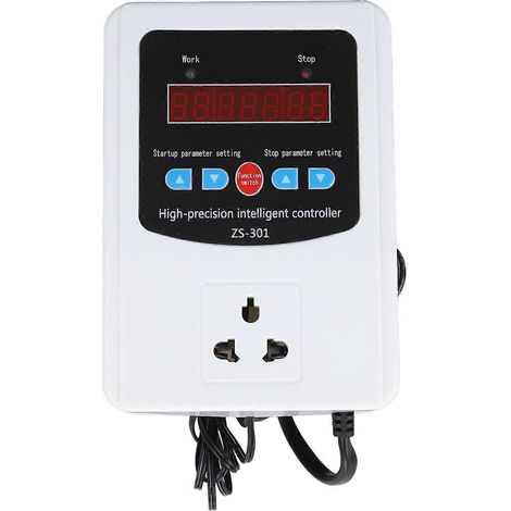 1500-W-Temperatur- und Feuchtigkeitsregler mit intelligenter Digitalanzeige und LCD-Bildschirm (US-Stecker 110 V) (1/5)