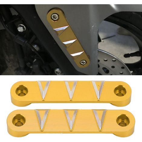 Protection de garde-boue avant modifiée pour les modèles jaunes YAMAHA NMAX 125/150/155 de 2015 à 2019. (1/5)