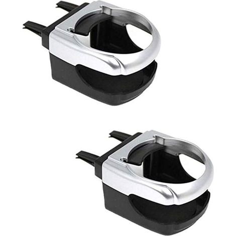 2 pcs Porte-gobelets pour Voiture,Porte Gobelet Voiture Support Boîteille Porte-Boîteille Climatiseur Sortie Porte-gobelet Universel pour SUV/Camions/Auto-Fei Yu (1/5)