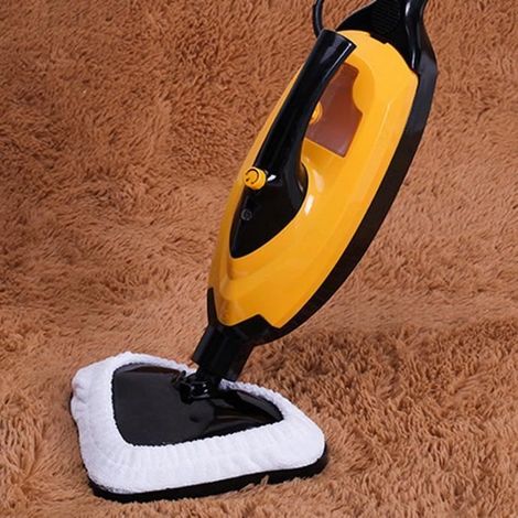 2PC microfibre Nettoyeur à moustiquaire à vapeur Rembourrage lavable au sol pour H20 S302,S001 stenm cleaner (1/2)