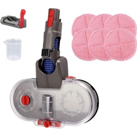 Tête de nettoyage pour balai électrique sec et humide V15 V7 V8 V10 V11 avec réservoir d'eau amovible, B (1/5)