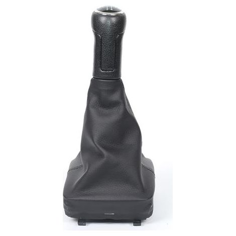 Passend für Volkswagen Polo 2009-2009, Schaltknauf, schwarze Nähte, schwarzer Bezug, 5-Gang-Set (einteilig). (1/4)