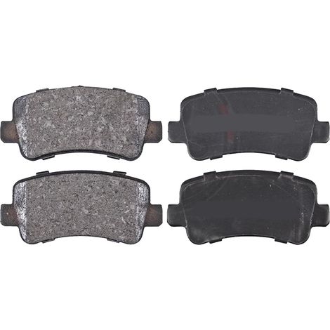 KIT PASTIGLIE FRENO POSTERIORI compatibile con OPEL MOVANO B AUTOBUS / FURGONATO / PIANALE PIATTO / TELAIO (X62) / PASTIGLIE FRENANTI AUTO OEM 37939, / SOSTITUZIONE DIRETTA / BASSA POLVERE / SILENZIOS