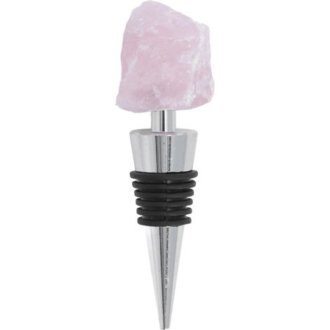 Bouchon à Vin en Quartz Rose Écologique, Haute Durabilité et Étanchéité Supérieure pour Maison, Bar ou Hôtel (1/5)