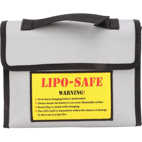 Sac ignifuge pour batterie Lipo anti-explosion, écologique et sécurisé (1/5)