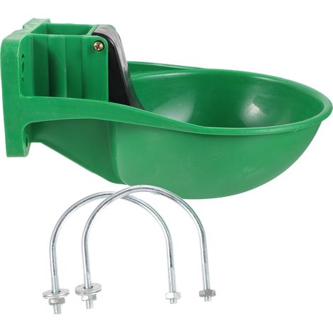 Bol Eau Automatique pour Bétail Plastique et Cuivre Abreuvoir Étanche pour Élevage Bol Eau Pratique pour Vaches et Animaux de Ferme (1/5)