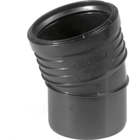 CURVA 15 ° AD INNESTO PP CON GUARNIZIONE SERIE SITECH+ INSONORIZZATA - EE ¸40 - WAV