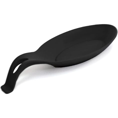 6 noir (20  9.5cm) porte - cuillère en silicone, porte - cuillère de cuisine en silicone, porte - cuillère en silicone, porte - couverts, porte - cuillère en silicone, pour ranger les us (1/5)