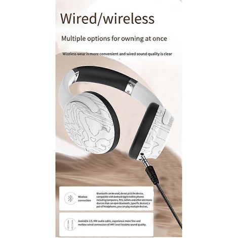 Casque Bluetooth portable à réduction de bruit pour jeux et sports sur téléphone portable, B-- (1/5)