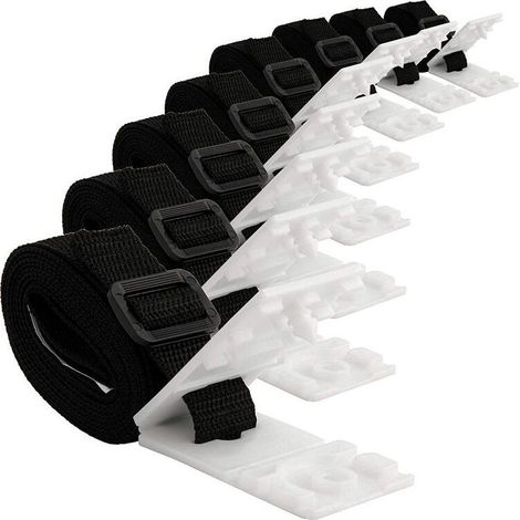 Solar Pool Cover Fixing Kit - 8 Solar Cover Straps - Solar Cover Strap Kit - Cover Reel Fixing (1/5)