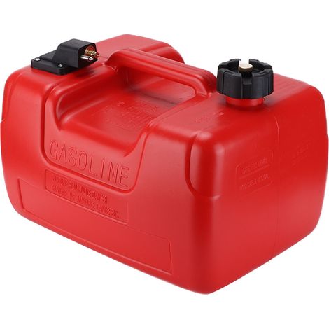 Réservoir d'essence hors-bord marin 12L rouge portable léger remplacement direct (1/5)