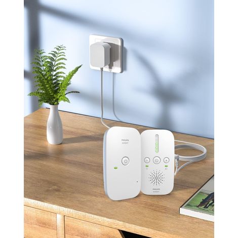 Chargeur 6V Alimentation Compatible avec Philips Babyphone Avent SCD501/00 SCD503/26 SCD505 SCD510 SCD560 SCD570 SCD580 SCD600 SCD609 SCD720/86 SCD730/86 Adaptateur Secteur Charger Câble Blanc (1/4)