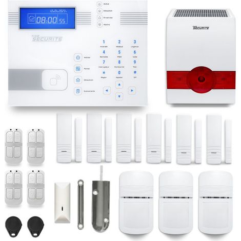 Alarme maison sans fil SHBi47 GSM/IP (1/4)