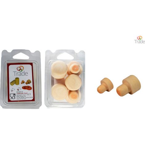 TAPPO FUNGO SINTETICO D 15 MM  5 PEZZI