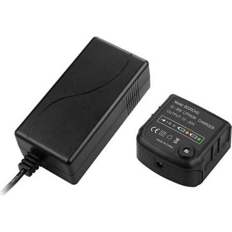 Chargeur pour Black & Decker LCS1620 20V - Compatible batteries 14.4V 18V 20V LBXR20 - Lithium-ion