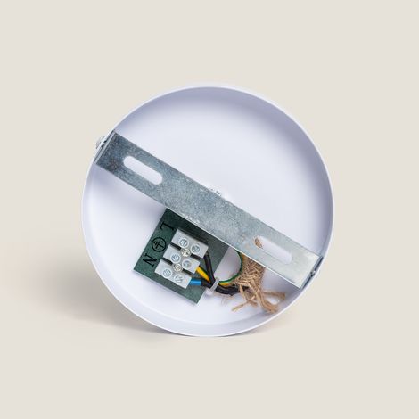 Lampada a Sospensione Carta Intrecciata Dicenta Naturale (1/5)