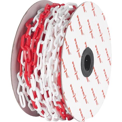 25m Absperrkette Rot/Weiß