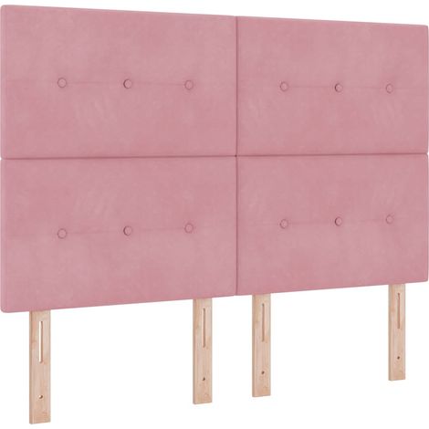 Maison Exclusive - Testiera Rosa 144 cm Velluto