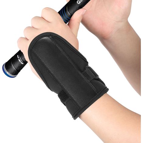Correcteur de poignet golf, fixateur d’entraînement, ceinture noire correction gestuelle main, accessoire amélioration mouvement. (1/5)