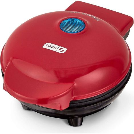 Crea – Crêpière électrique ronde – 31 pouces de cordon – Surfaces antiadhésives – Pour crêpes, œufs et biscuits – Compacte et légère (1/5)