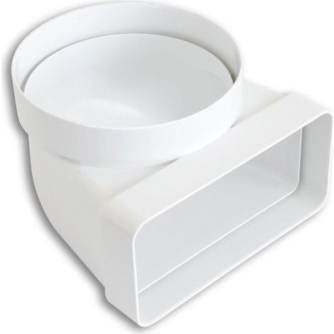 CURVA PER AERAZIONE CANALIZZATA Ø mm. 100 - mm.120x60 (1/3)