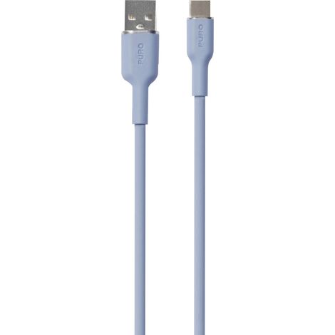 PURO PUUSBCICONLBLUE USB Kabel USB 3.2 Gen 1 (3.1 Gen 1) 1,5 m USB A USB C Blau (1/2)