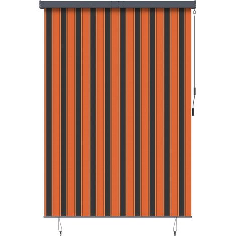 Maison Exclusive - Store enrouleur Orange et marron 180 x 250 cm (1/5)