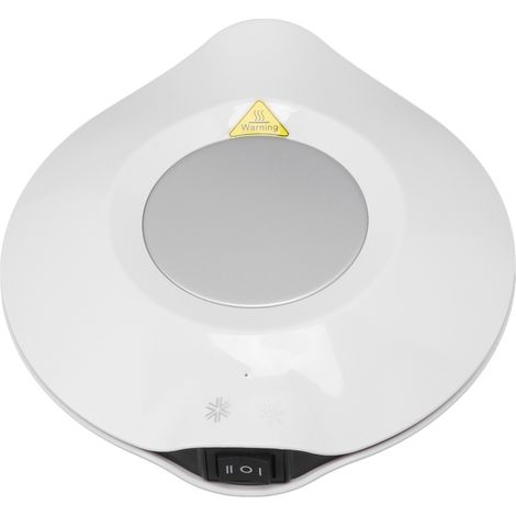 Chauffe-tasse à température constante USB, réchauffeur refroidisseur pour tasse de café, thé au lait, blanc (1/5)