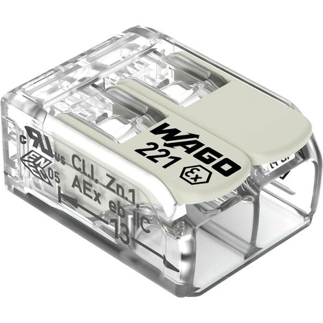 Anschlusszubehör WAGO 221-682 Ex zertifiziert 6 mm²