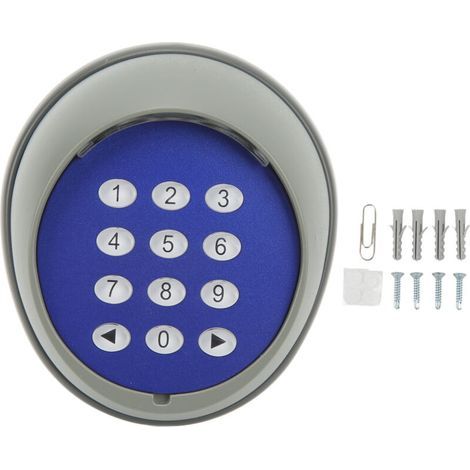 Verbesserter drahtloser Tastatur-Code für automatische Türen – robuste, sicherheitsorientierte drahtlose Tastatur mit starkem Signal für Türöffner (1/4)