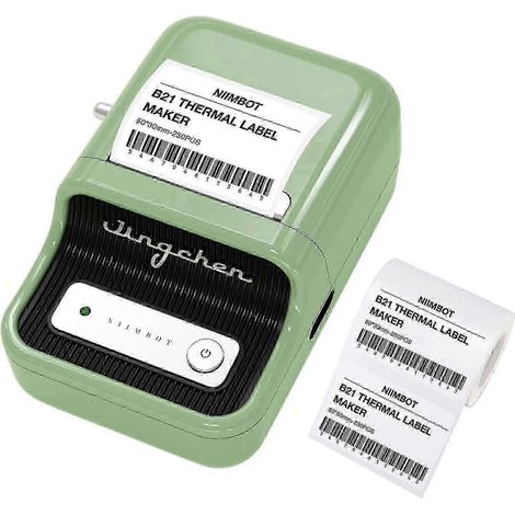 Imprimante d'étiquettes à code-barres Bluetooth, taille d'impression 20-50 mm, compatible avec les systèmes iOS et Android, rouge. (1/5)