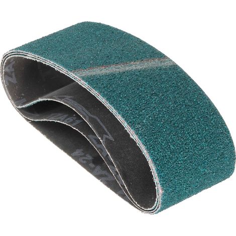 3 Bandes Abrasives 4 x 24 Pouces Grain 24 Zircone Meulage Metal (1/5)