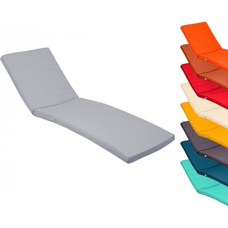 Linxor – Coussin bain de soleil déhoussable 183 x 60 cm – Tissu Oxford 180 gsm – Imperméable et déperlant – Épaisseur 5 cm