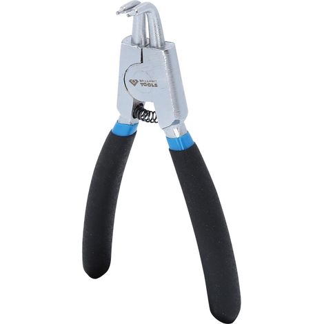 Pinza per anelli Seeger per anelli di fissaggio esterni, piegata, 125 mm (1/4)