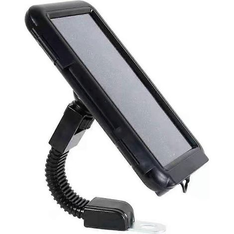 Support de téléphone pour vélo, support de téléphone pour moto réglable-16.5X10CM-Black (1/3)