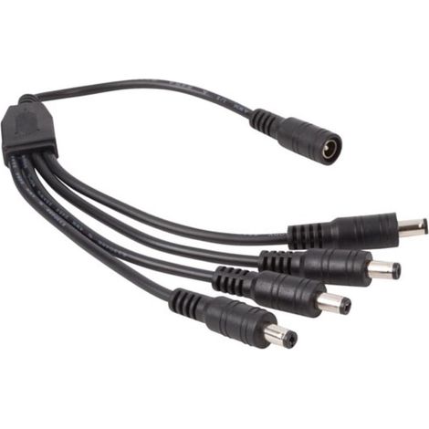 RÉPARTITEUR CC AVEC 4 X CONNECTEUR MÂLE - 1 X CONNECTEUR FEMELLE VELLEMAN LCON33 (1/2)