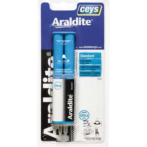Seringue Araldite Universelle Adhésif époxy Bi-composant Puissant Et Polyvalent - Ceys