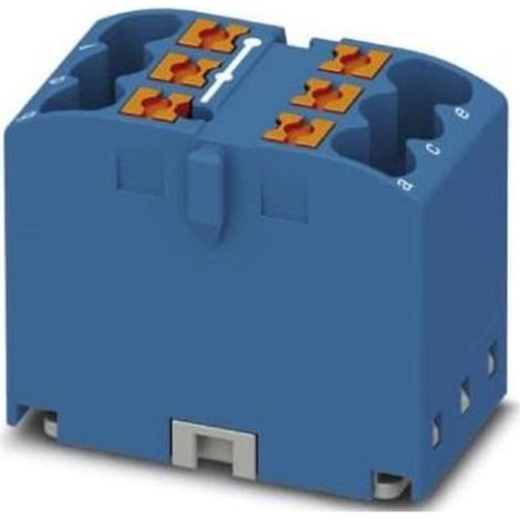 PHOENIX CONTACT Verteilerblock, 3273266, PTFIX 6X2,5 BU (1/2)