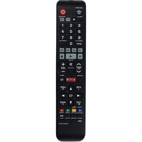 Télécommande de Remplacement Compatible avec Récepteur AV Samsung AH59-02408A (1/5)