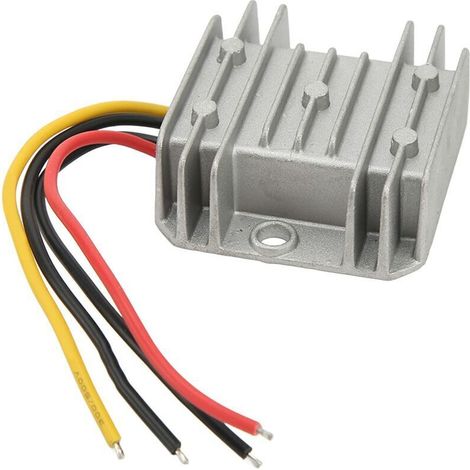 Crezuo 12V auf 19V Gleichspannungswandler 5A IP67 Wasserdichter Spannungsaufwärtswandler für Fahrzeuge