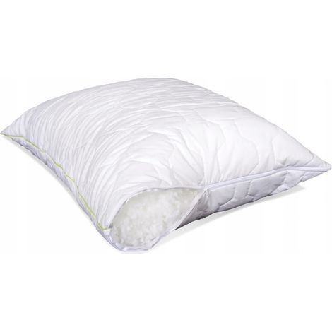 Cuscino anallergico 50x60 cm trapuntato con imbottitura regolabile e cerniera. (1/4)