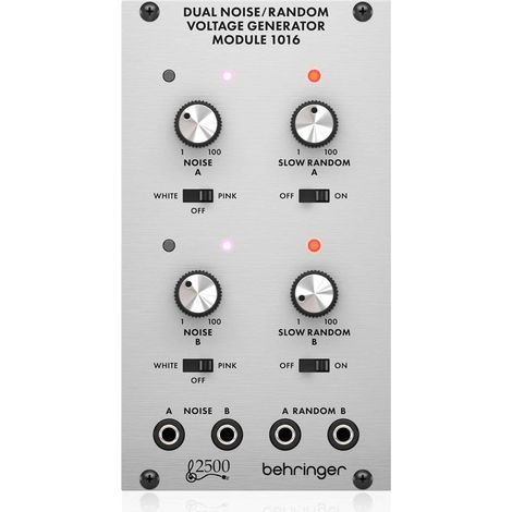 Módulo Eurorack Behringer 1016 con generador de voltaje/ruido aleatorio dual (1/3)
