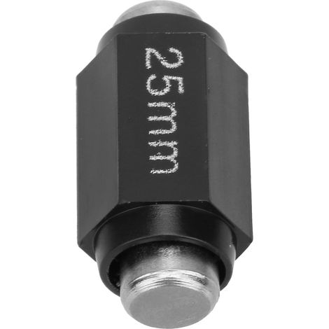 Tige de calibrage pour pied à coulisse à vernier standard d'extérieur en acier inoxydable (25 mm) (1/5)