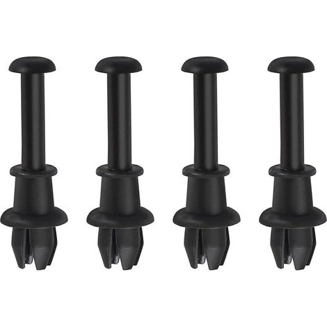 Clips pour Étagère de Coffre de Voiture - 4 pcs Clips de Fixation pour Étagère Arrière, Clips D'étagère Colis de Coffre Voiture, Clip D'étagère de Colis Clip de Corde (1/5)
