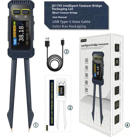 piler JD 1795 pour Smart Bridge Clamp Meter pour test de (1/5)