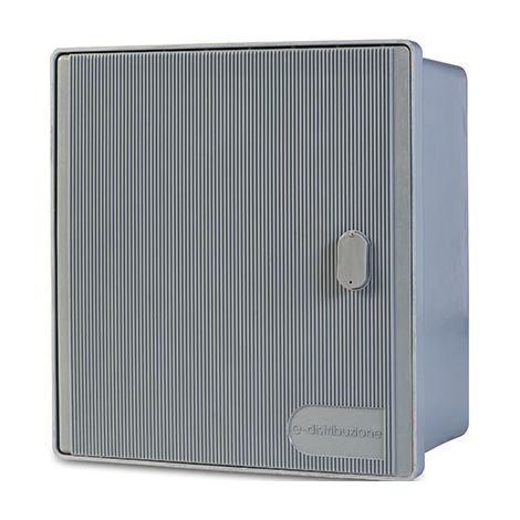 CASSETTA CONTATORE ENEL GTI  VTR GRIGIO 2XMONO/1XTRIFASE CM 39X24 H.CM 42