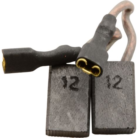Buildalot Spazzole di Carbone compatibili con Milwaukee Troncatrice/Sega AGS15-125C - 5x10x16mm (1/2)