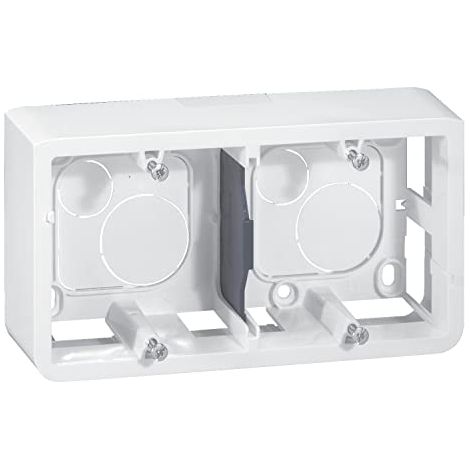 Cadre saillie double Legrand Mosaic composable