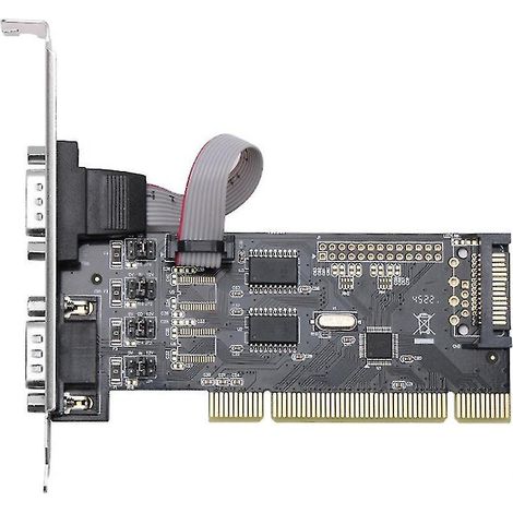 Carte adaptatrice série PCI vers RS232, carte contrôleur d'extension de port série PCI (1/4)